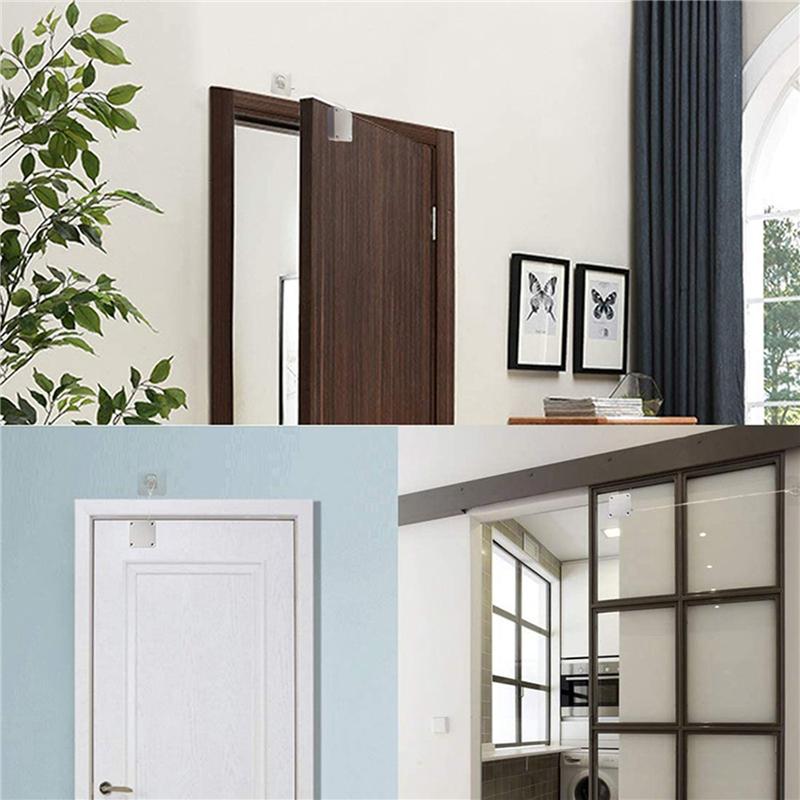 2X Punch-Free Automatic Sensor Door Closer Automatically Close For All Doors-B61B білий
2X Punch-Free Automatic Sensor Door Closer Automatically Close For All Doors-B61B білий