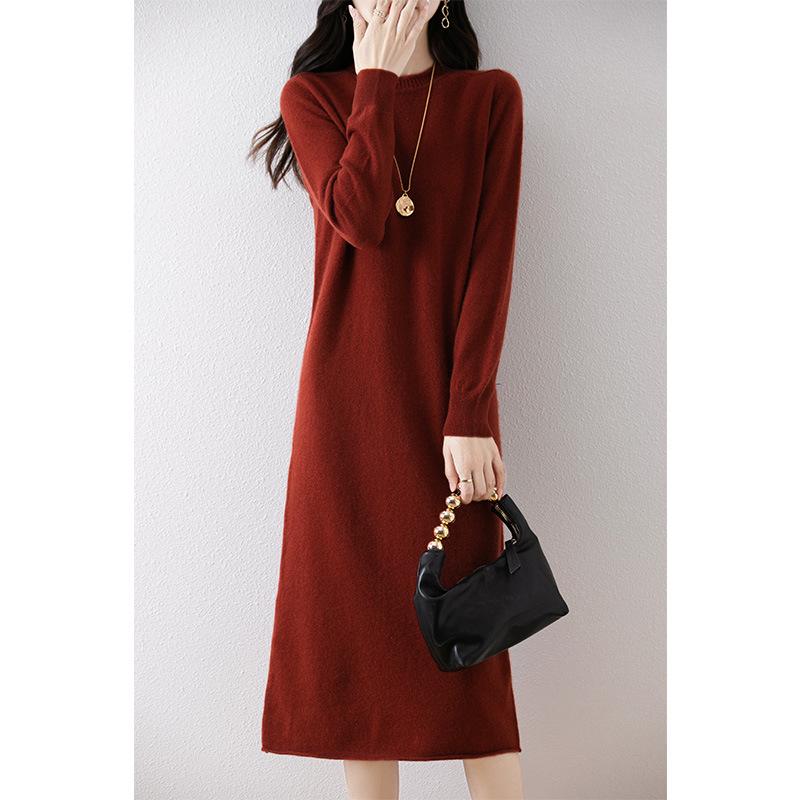 Очень длинное шерстяное платье с пальто - Женская облегающая вязаная мода для осени и зимы XL for 62.5-67.5 kg кирпич красный
Очень длинное шерстяное платье с пальто - Женская облегающая вязаная мода для осени и зимы XL for 62.5-67.5 kg кирпич красный