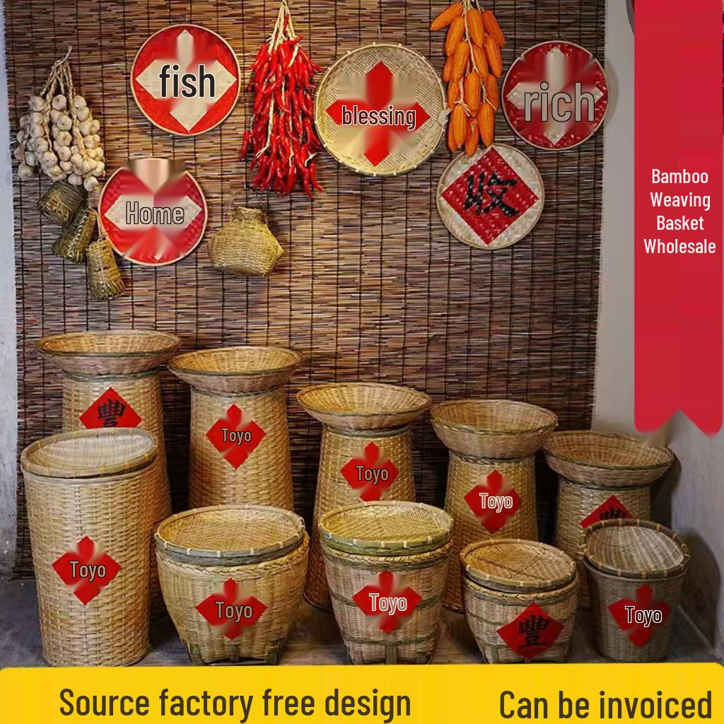 Bamboo Display Basket for Farmhouse Decor, Vegetables & Local Specialties Pepper string (5 recommended)
Bamboo Display Basket for Farmhouse Decor, Vegetables & Local Specialties Pepper string (5 recommended)