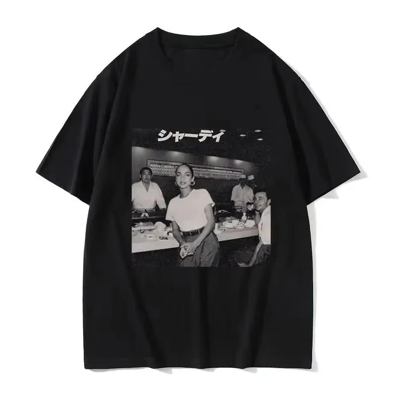 90s Singer SSade Print Graphic T Shirt Unisex Women Summer Hip Hop Vintage 100 Cotton Tshirts Streetwear Y2K Tshirt 4XL
90s Singer SSade Print Graphic T Shirt Unisex Women Summer Hip Hop Vintage 100 Cotton Tshirts Streetwear Y2K Tshirt 4XL