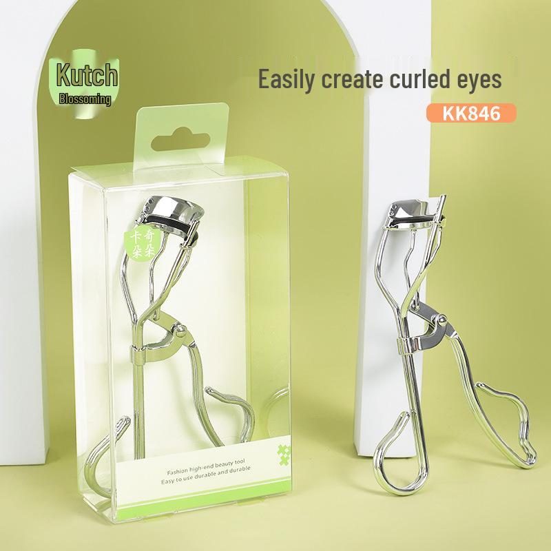 Kaqidodo Stainless Steel Wide Angle Eyelash Curler - Portable, Long-Lasting Shaping Tool for Beginners, Model KK846.
Kaqidodo Stainless Steel Wide Angle Eyelash Curler - Portable, Long-Lasting Shaping Tool for Beginners, Model KK846.