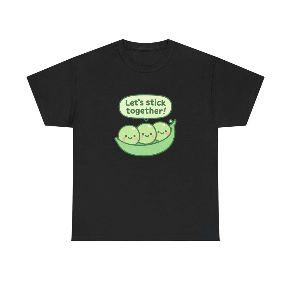 Unisex Adult T Shirt Kawaii Peapod “Let’s Stick Together” 2XL
Unisex Adult T Shirt Kawaii Peapod “Let’s Stick Together” 2XL