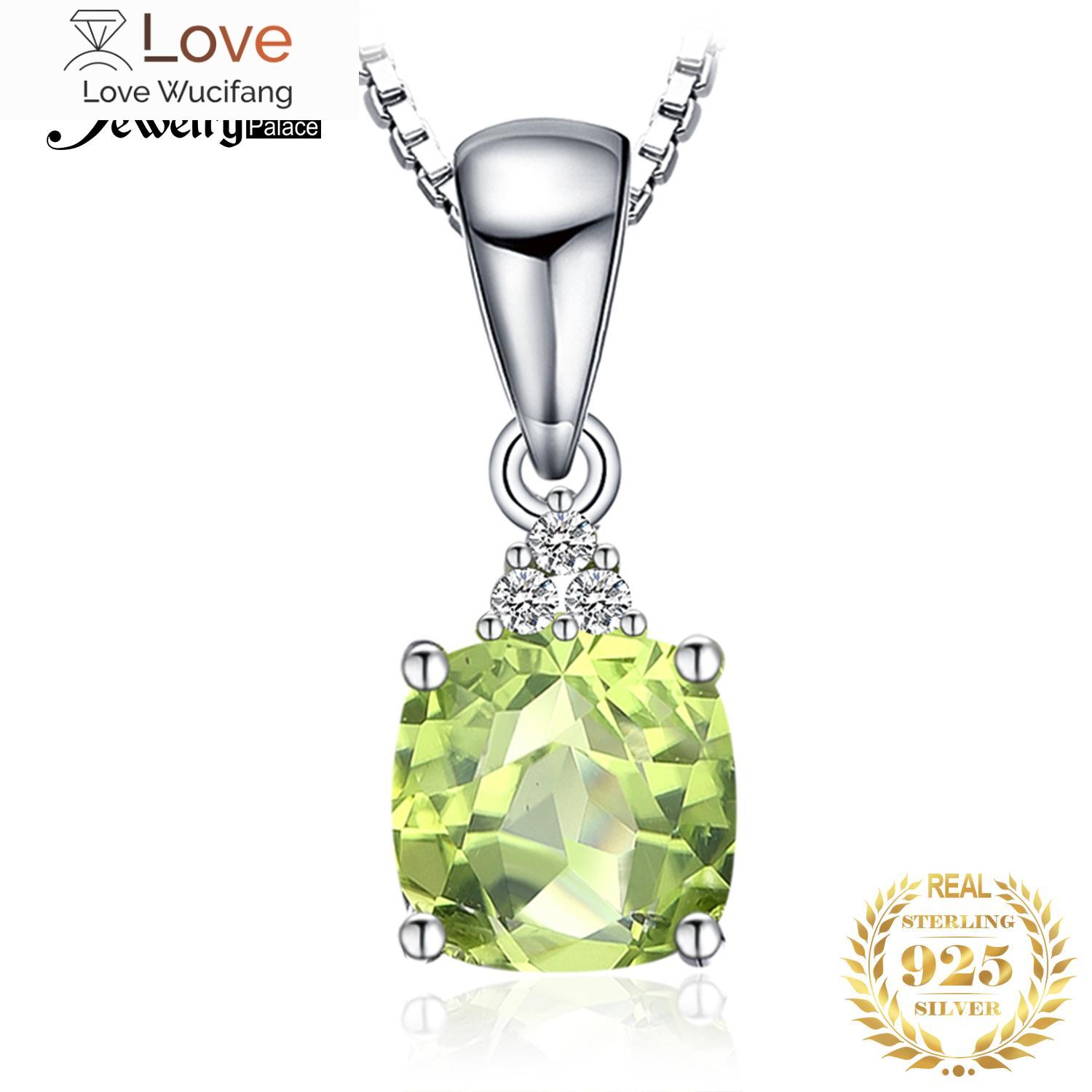 Jewelrypalace 1 .1ct подлинный натуральный перидот 925 стерлингового серебра кулон ожерелье для женщины ювелирные изделия драгоценный камень колье без цепочки 45cm
Jewelrypalace 1 .1ct подлинный натуральный перидот 925 стерлингового серебра кулон ожерелье для женщины ювелирные изделия драгоценный камень колье без цепочки 45cm