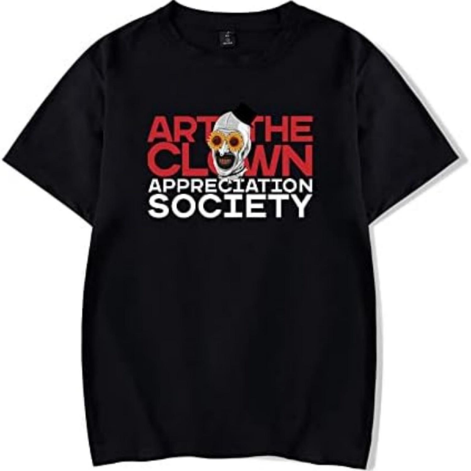 Арт Клоун Лого Мерч Футболка Мерч Чоловіча з коротким рукавом Жіноча Смішна футболка XXXXXL чорний
Арт Клоун Лого Мерч Футболка Мерч Чоловіча з коротким рукавом Жіноча Смішна футболка XXXXXL чорний