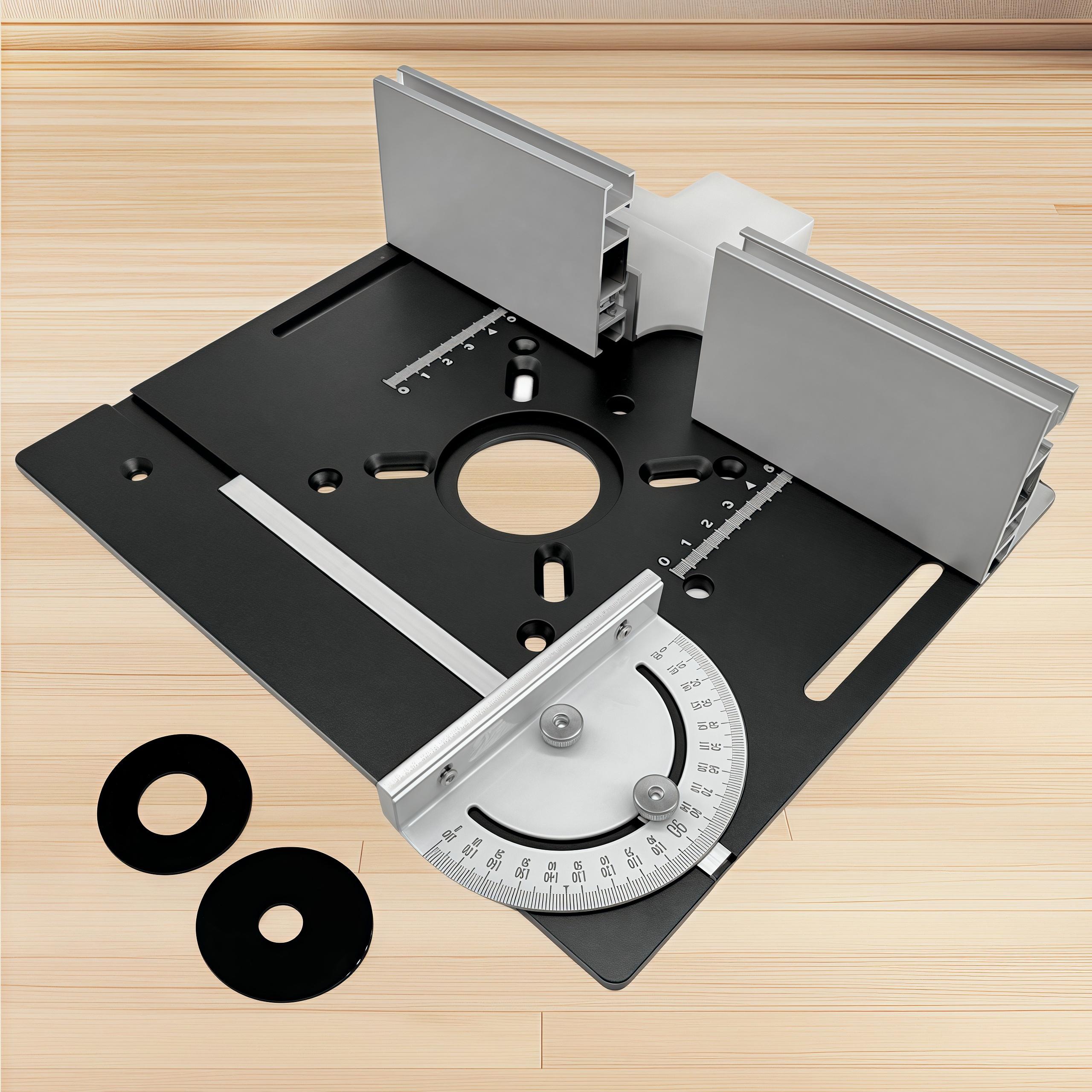Set of 3 Router Table Insert Plate Aluminum Alloy Wood Milling Flip Board Trimming Machine Engraving Auxiliary Woodworking Tool 1pc
Set of 3 Router Table Insert Plate Aluminum Alloy Wood Milling Flip Board Trimming Machine Engraving Auxiliary Woodworking Tool 1pc