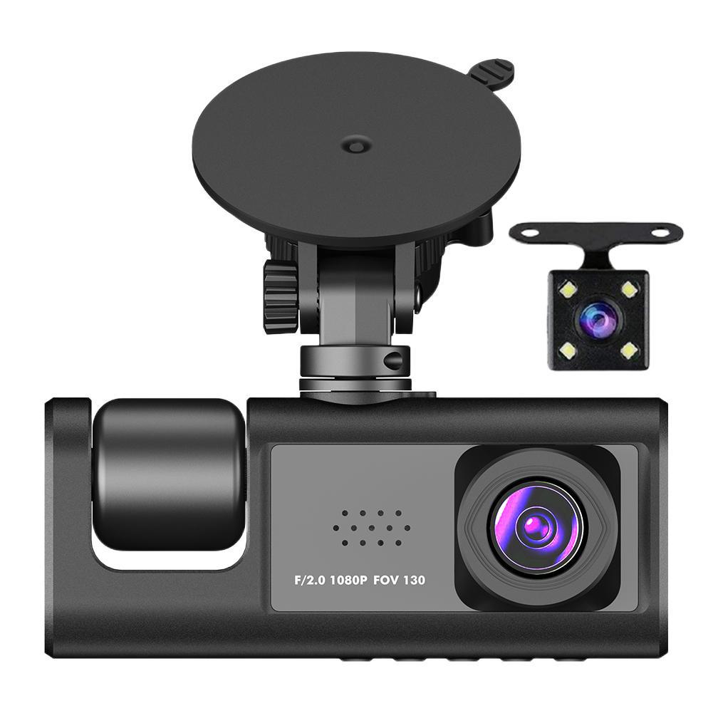 1080P Triple Dash Cam Front and Rear Inside Car Dash Camera Night Vision Car Camera for Cars
1080P Triple Dash Cam Front and Rear Inside Car Dash Camera Night Vision Car Camera for Cars