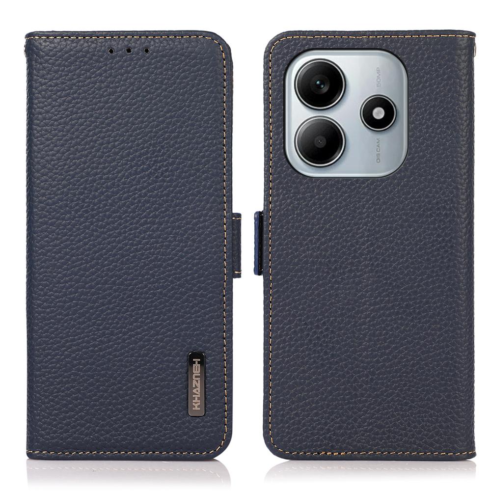 Чехол для телефона KHAZNEH для Xiaomi Redmi Note 14 5G из натуральной коровьей кожи с блокировкой RFID Blue
Чехол для телефона KHAZNEH для Xiaomi Redmi Note 14 5G из натуральной коровьей кожи с блокировкой RFID Blue