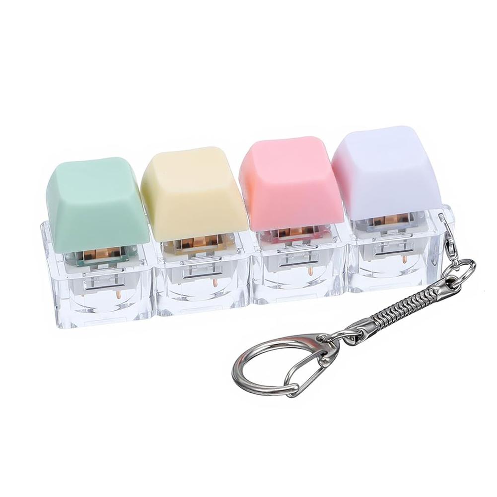 Fidget Keyboard Keychain With RGB Lights 4 Colors Finger Button Anti-stress Toys For Adults Antistress Toys For Boys Girls
Fidget Keyboard Keychain With RGB Lights 4 Colors Finger Button Anti-stress Toys For Adults Antistress Toys For Boys Girls