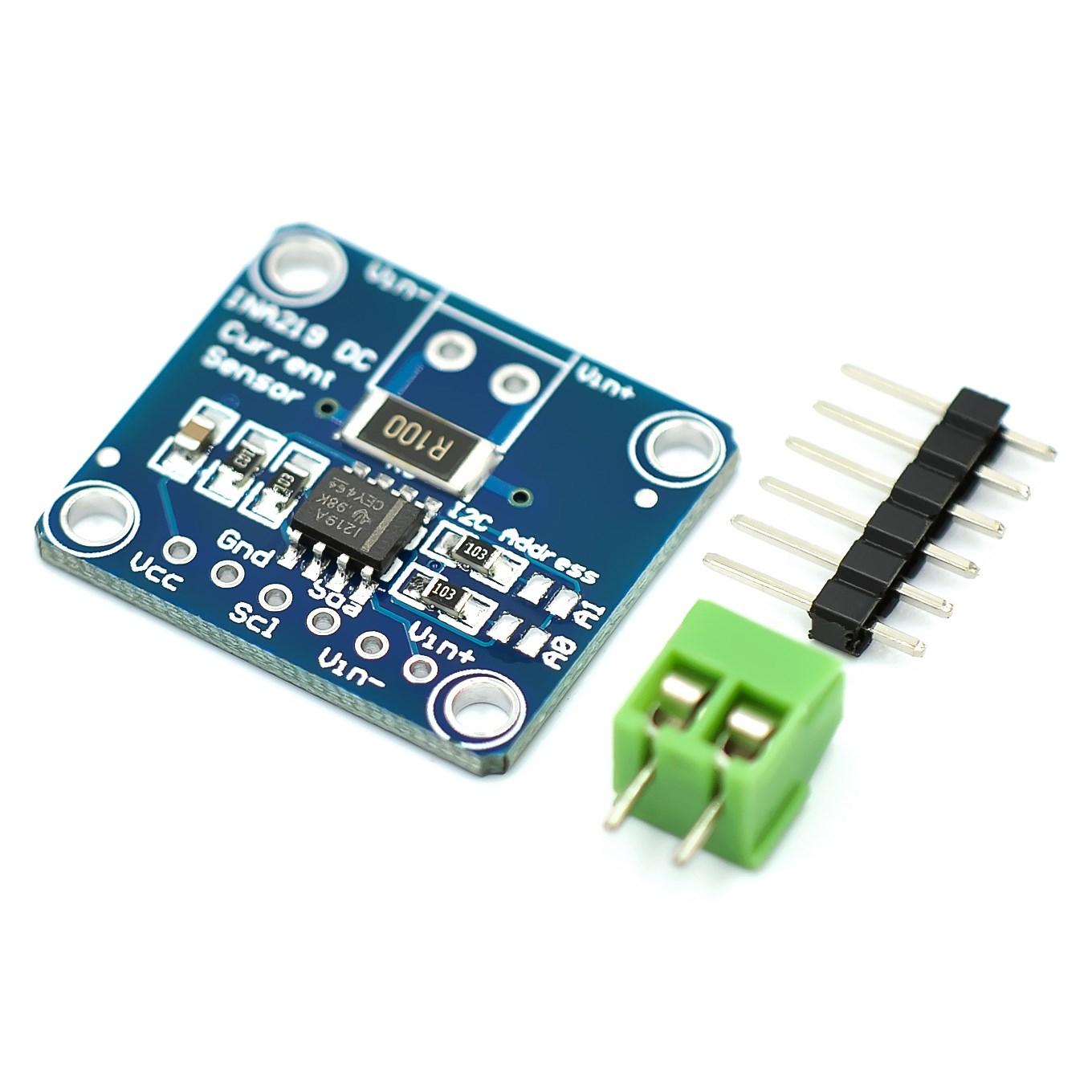 INA219 GY-219 GY219Current Power Supply Sensor Breakout Board Module Sensor Module I2C interface For Arduino DIY DC INA219B
INA219 GY-219 GY219Current Power Supply Sensor Breakout Board Module Sensor Module I2C interface For Arduino DIY DC INA219B