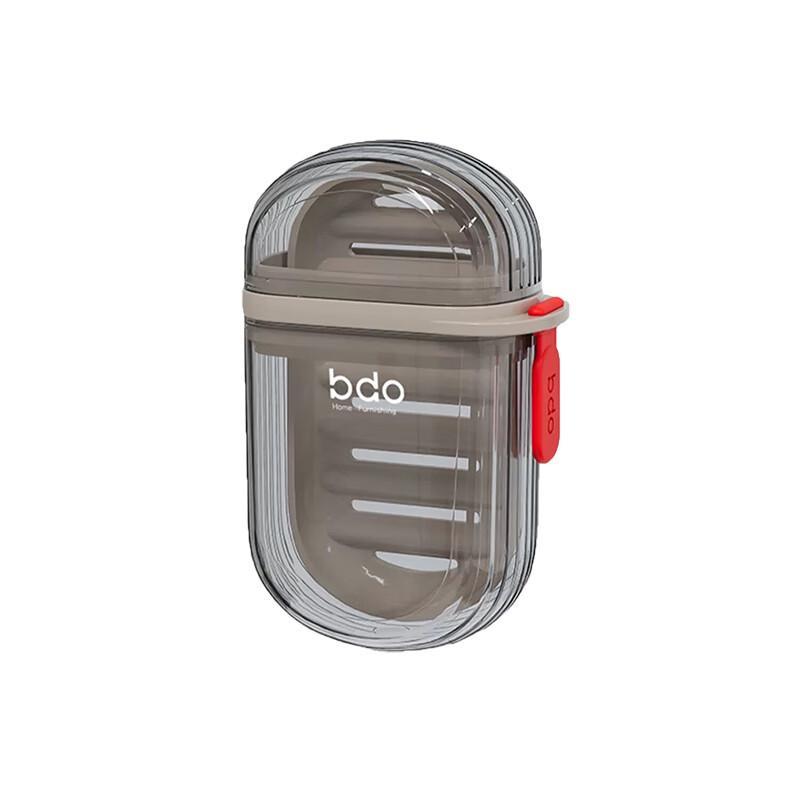 BDO Transparent Travel Soap Box with Handle
BDO Transparent Travel Soap Box with Handle