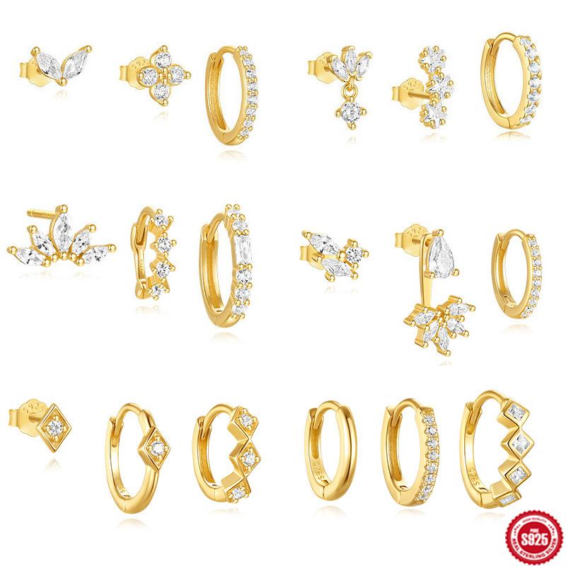 S925 Sterling Silver Daily Temperament Matching Set Earrings Earrings Women S Earrings Stud Earrings Set 925 Silver
S925 Sterling Silver Daily Temperament Matching Set Earrings Earrings Women S Earrings Stud Earrings Set 925 Silver