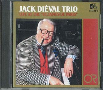 CD JACK DIEVAL TRIO - Live At The st. James De Paris 132212PROMO DISQUES ADES 1987 Japan Jazz Used
CD JACK DIEVAL TRIO - Live At The st. James De Paris 132212PROMO DISQUES ADES 1987 Japan Jazz Used