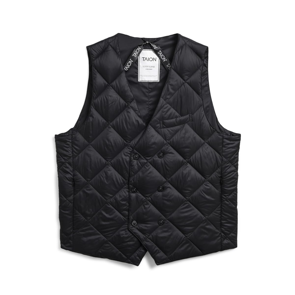 Taion Down Gilet Black Men s 0032CW, чорний
Taion Down Gilet Black Men s 0032CW, чорний