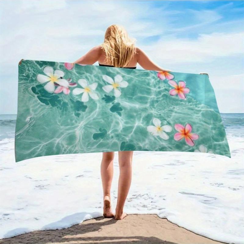 1pc Beach Floral Digital Print - Running Apparel Accessory Sports Towel, Large Beach Towel - Ultra Soft and Super Absorbent W30*H60(CM)
1pc Beach Floral Digital Print - Running Apparel Accessory Sports Towel, Large Beach Towel - Ultra Soft and Super Absorbent W30*H60(CM)