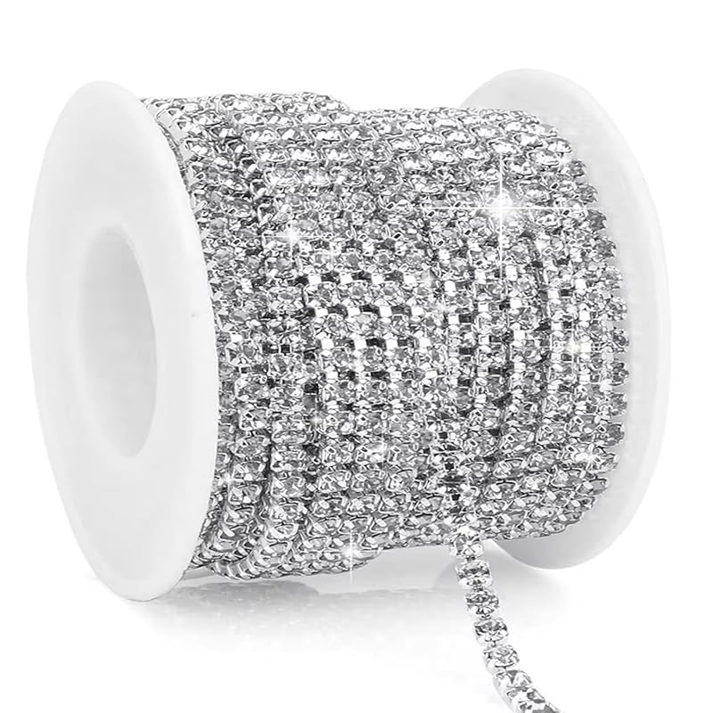 EXDUCT rhinestone 10m width 4mm chain deco silver crystal accessories parts nail parts
EXDUCT rhinestone 10m width 4mm chain deco silver crystal accessories parts nail parts