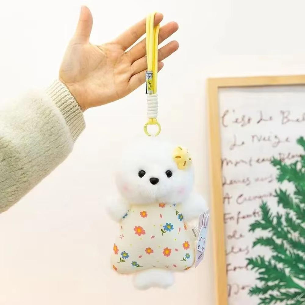 Soft Seal plush Pendant Fluffy Texture Bean Stuffed Toy Stress Relieving жёлтый
Soft Seal plush Pendant Fluffy Texture Bean Stuffed Toy Stress Relieving жёлтый