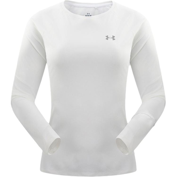 Under Armour Breathable Lightweight Quick-Dry Round Neck Long Sleeve T-Shirt Women tops Optical-White 15224218-0107 S
Under Armour Breathable Lightweight Quick-Dry Round Neck Long Sleeve T-Shirt Women tops Optical-White 15224218-0107 S
