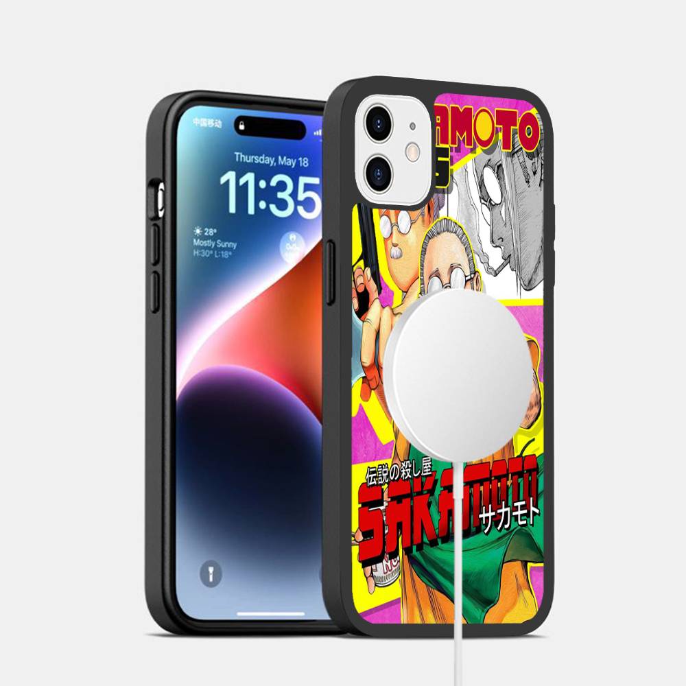 Anime Sakamoto Days Phone Case Magesafe Magnetic Wireless Charge Case For IPhone 16 11 12 13 14 15 Pro Max Plus Mini iPhone 16 pro
Anime Sakamoto Days Phone Case Magesafe Magnetic Wireless Charge Case For IPhone 16 11 12 13 14 15 Pro Max Plus Mini iPhone 16 pro