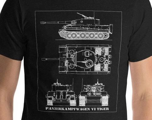 Panzerkampfwagen VI Tiger WW2 German Panzer Tank Blueprint Unisex T-shirt Graphic T Shirts Retro Streetwear High-quality Men Tee S разноцветный
Panzerkampfwagen VI Tiger WW2 German Panzer Tank Blueprint Unisex T-shirt Graphic T Shirts Retro Streetwear High-quality Men Tee S разноцветный