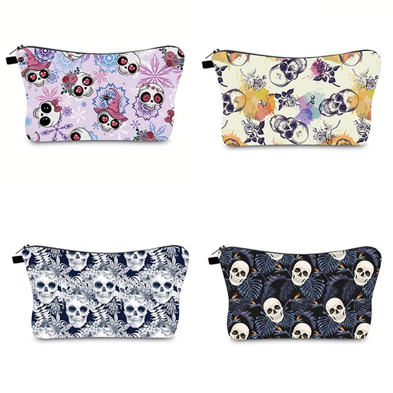 1pc Skull Head Pattern Printed Makeup Bag Travel Portable Cosmetic Brush Organizer Bag Pouch for Women Girls Halloween Gift Style 1
1pc Skull Head Pattern Printed Makeup Bag Travel Portable Cosmetic Brush Organizer Bag Pouch for Women Girls Halloween Gift Style 1
