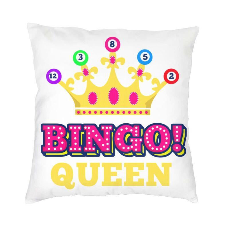 Bingo Queen Game Lover Throw Pillow Covers Decor Home Luxury Chair Cushion Square Pillowcase 30cmx30cm
Bingo Queen Game Lover Throw Pillow Covers Decor Home Luxury Chair Cushion Square Pillowcase 30cmx30cm