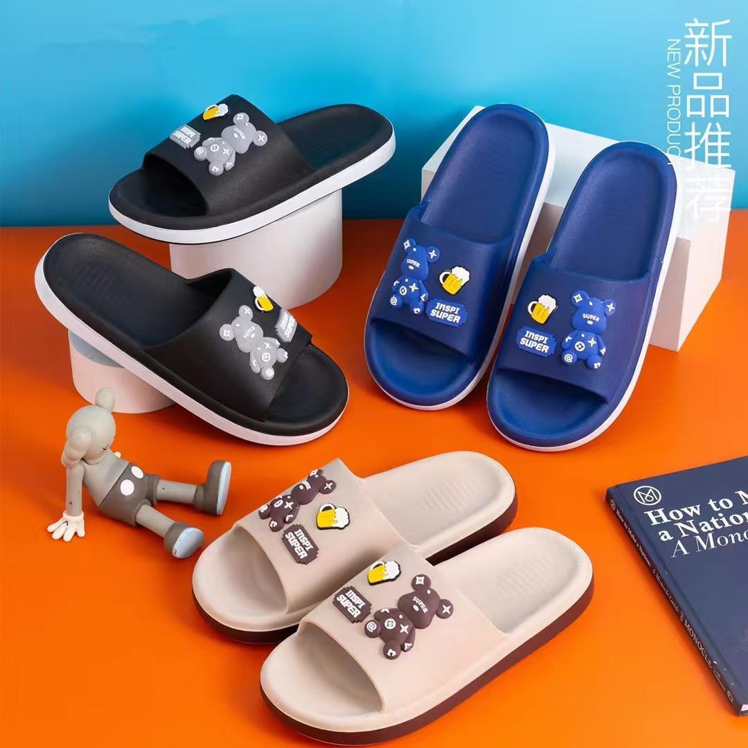 Men Cartoon Slippers Indoor Outdoor Anti-Slip Flat Slides Cute Home Bathroom Shower Sandals 40-45
Men Cartoon Slippers Indoor Outdoor Anti-Slip Flat Slides Cute Home Bathroom Shower Sandals 40-45
