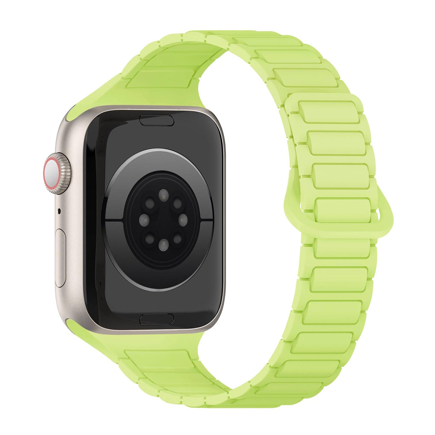 Silicone Magnetic Watch Strap for Apple Watch S11/S10 - 9th Gen Women s Thin Universal Model 38/40/41/42mm
Silicone Magnetic Watch Strap for Apple Watch S11/S10 - 9th Gen Women s Thin Universal Model 38/40/41/42mm