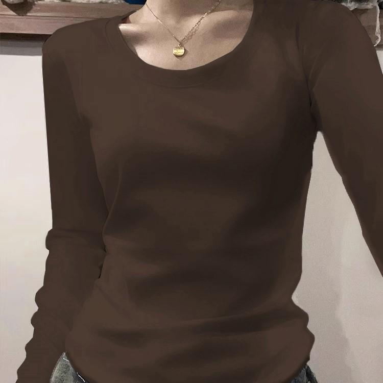 De Velvet Women s Retro Slim Fit Long Sleeve T-Shirt - Autumn/Winter Solid Color Base Layer Large
De Velvet Women s Retro Slim Fit Long Sleeve T-Shirt - Autumn/Winter Solid Color Base Layer Large