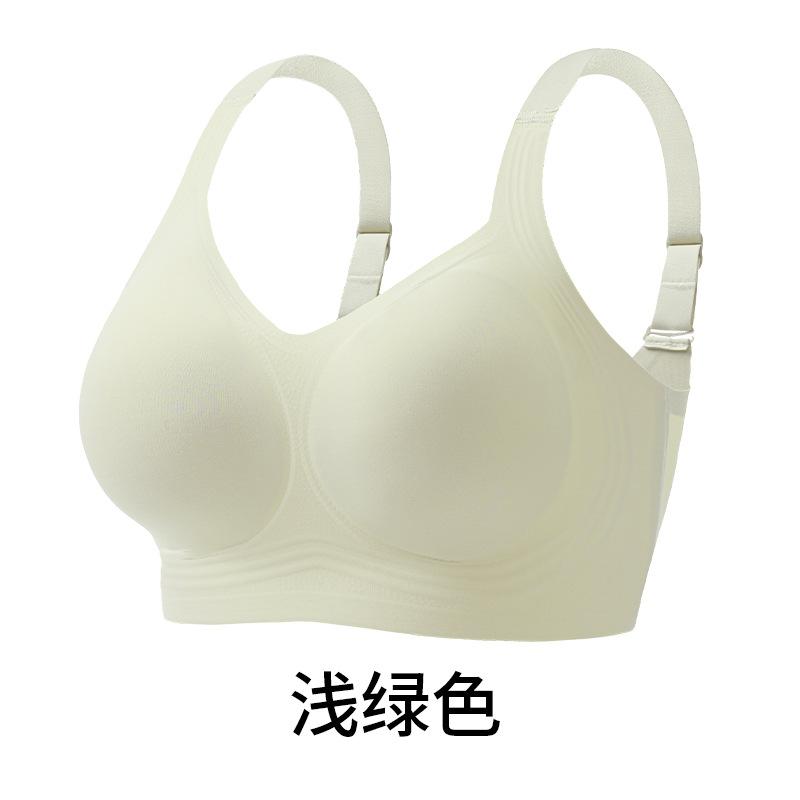 Underwear thin large breasts show small and seamless large size fat mm bra, gather and close the secondary breasts, anti-sagging full cup bra XXXXL【100BCD】 світло-зелений колір
Underwear thin large breasts show small and seamless large size fat mm bra, gather and close the secondary breasts, anti-sagging full cup bra XXXXL【100BCD】 світло-зелений колір
