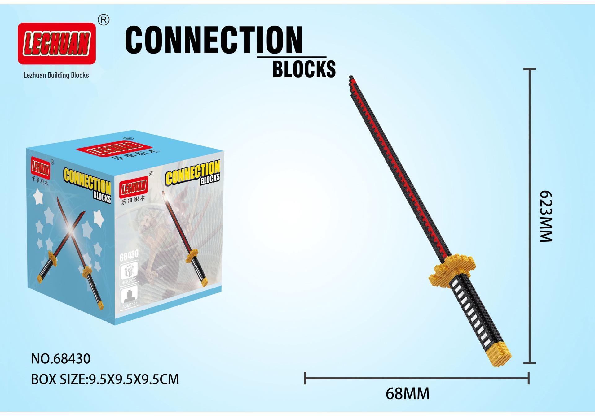 Cross-Chain Micro-Particle Sword Building Blocks Toy Set for Kids 9.5 x 9.5 x 9.5 cm
Cross-Chain Micro-Particle Sword Building Blocks Toy Set for Kids 9.5 x 9.5 x 9.5 cm