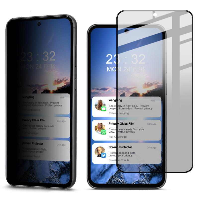 IMAK For Samsung Galaxy S23 FE Anti-Spy Full Screen Protector Full Glue Tempered Glass Film Type A
IMAK For Samsung Galaxy S23 FE Anti-Spy Full Screen Protector Full Glue Tempered Glass Film Type A