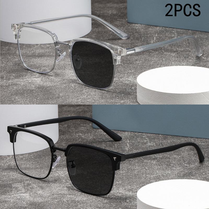 2/3 шт. Фоточувствительные очки с изменяющими цвет и блокирующими синий свет для близоруких с полуободковой оправой 828 -4.5
2/3 шт. Фоточувствительные очки с изменяющими цвет и блокирующими синий свет для близоруких с полуободковой оправой 828 -4.5