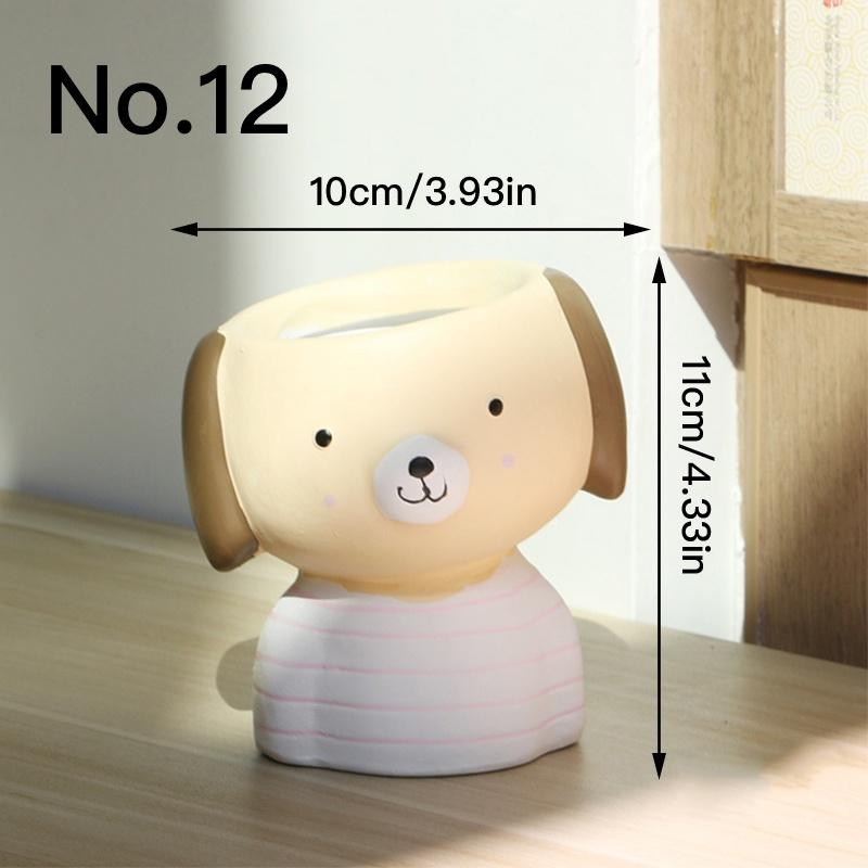 Мультяшная кукла, расписной керамический цветочный горшок, горшок для суккулентов, художественная ваза, кашпо, домашний декор, настольные украшения, садовый горшок No.12
Мультяшная кукла, расписной керамический цветочный горшок, горшок для суккулентов, художественная ваза, кашпо, домашний декор, настольные украшения, садовый горшок No.12