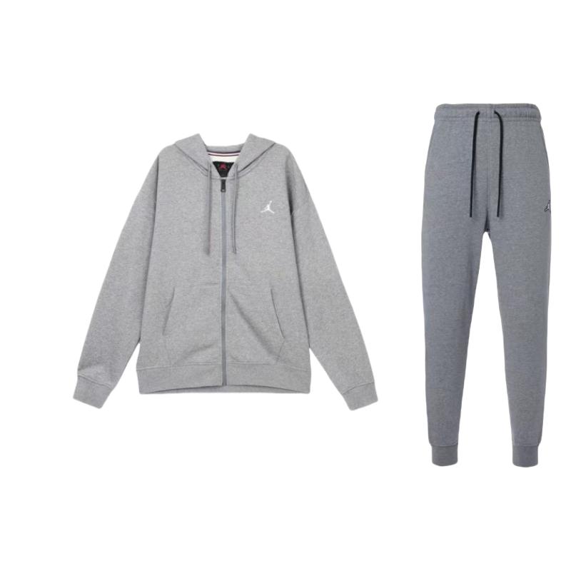 Jordan Solid Color Hooded Zip-Up Long Sleeve Jacket Logo Embroidery Drawstring Pants Casual Sports Suit Unisex suit Gray DQ7341-091+FJ7772-091 XXL
Jordan Solid Color Hooded Zip-Up Long Sleeve Jacket Logo Embroidery Drawstring Pants Casual Sports Suit Unisex suit Gray DQ7341-091+FJ7772-091 XXL