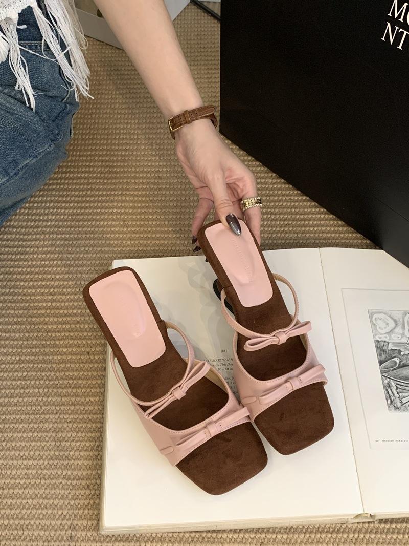 Fashion Women s Korean Bow-knot Simple and Fashion Shaped Heel High Heels Sandals Summer New Female Square Toe Dress High Heels Slippers 35 розовый
Fashion Women s Korean Bow-knot Simple and Fashion Shaped Heel High Heels Sandals Summer New Female Square Toe Dress High Heels Slippers 35 розовый