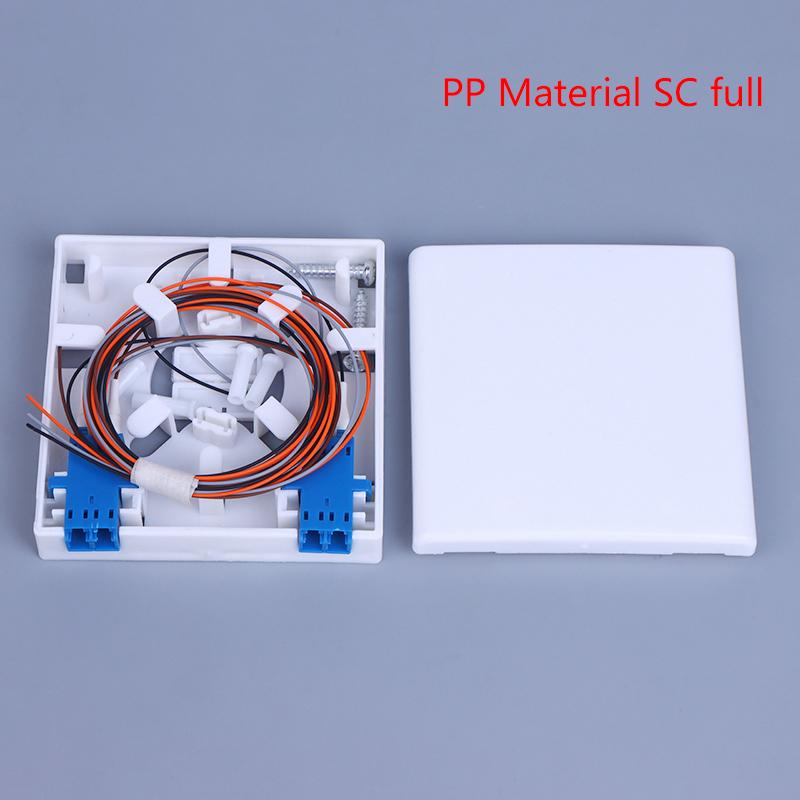 86 Information Panels Fiber Optical Terminal Junction Box Fiber Optic Splice Box Sc Adapter Lc Adapter 2 Core Fiber Combination as the picture
86 Information Panels Fiber Optical Terminal Junction Box Fiber Optic Splice Box Sc Adapter Lc Adapter 2 Core Fiber Combination as the picture
