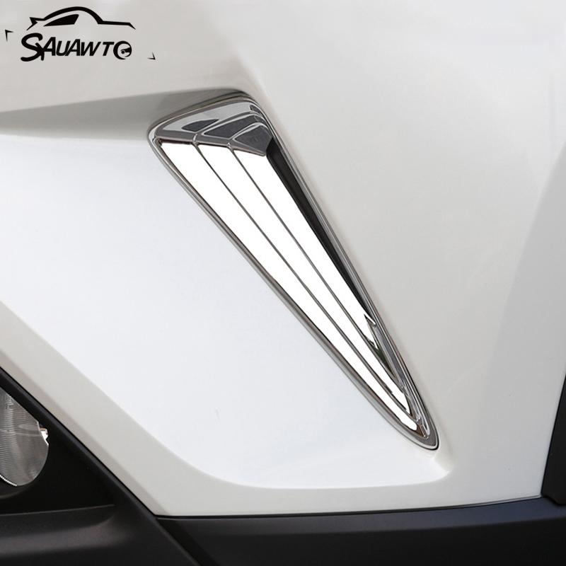 ABS Chrome Автомобиль Передний бампер Защита Угловая Полоса Крышка Отделка Наклейки Для Toyota C-HR CHR C HR 2016 2017 2018 Автомобиль
ABS Chrome Автомобиль Передний бампер Защита Угловая Полоса Крышка Отделка Наклейки Для Toyota C-HR CHR C HR 2016 2017 2018 Автомобиль