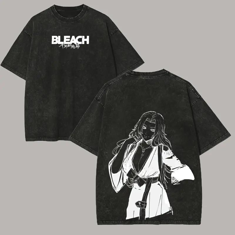 BLEACH Manga Printed T-shirt Vintage Y2k Washed Oversized T Shirt Summer Short Sleeve Casual Cotton Tees Tops Men Women Clothing S
BLEACH Manga Printed T-shirt Vintage Y2k Washed Oversized T Shirt Summer Short Sleeve Casual Cotton Tees Tops Men Women Clothing S