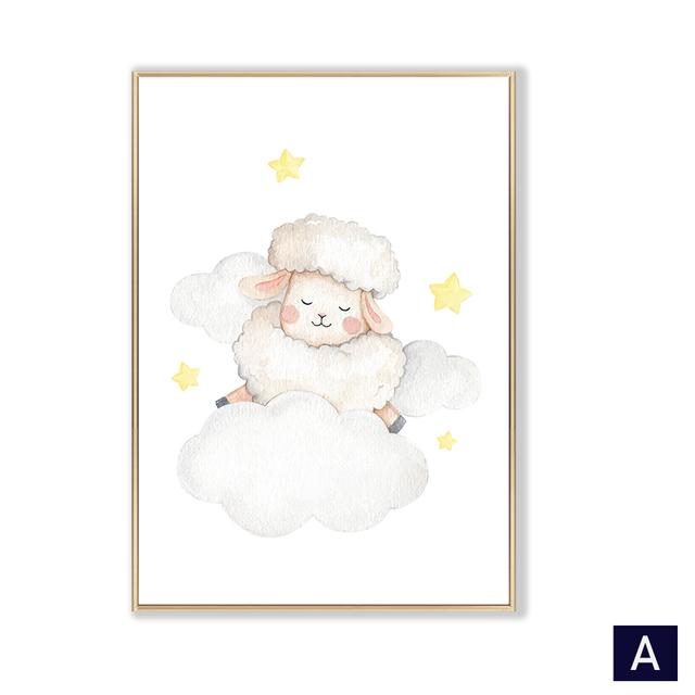 Детский постер с танцующими животными, детский постер с художественным принтом, мультяшная настенная картина, скандинавский медведь, овца, холст, картина, украшение для детской спальни 21cm×30cm NoFrame
Детский постер с танцующими животными, детский постер с художественным принтом, мультяшная настенная картина, скандинавский медведь, овца, холст, картина, украшение для детской спальни 21cm×30cm NoFrame