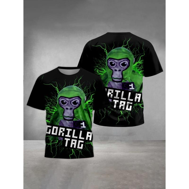 Принт Детская одежда Мужская уличная одежда для мультяшной новинки Крутой Gorilla Tag 3D Детская футболка для мальчика 170CM
Принт Детская одежда Мужская уличная одежда для мультяшной новинки Крутой Gorilla Tag 3D Детская футболка для мальчика 170CM