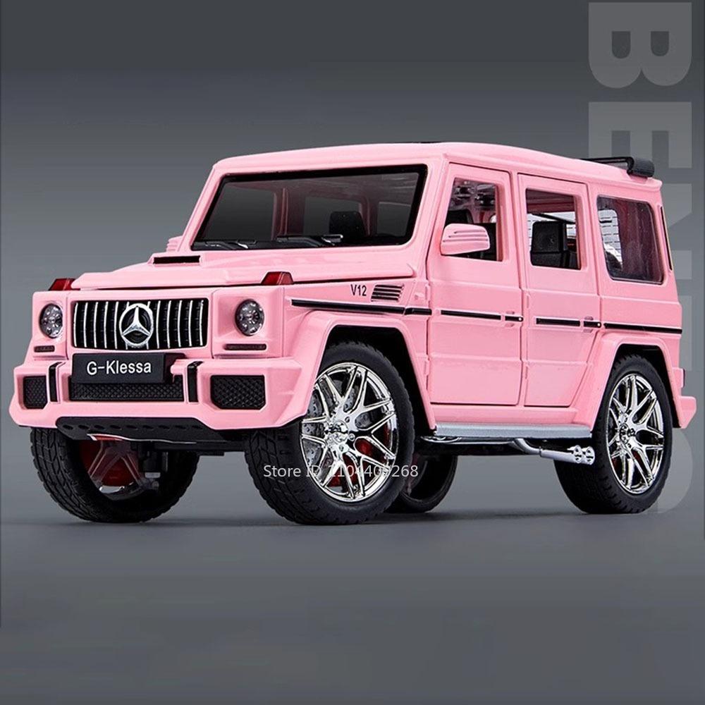 1:24 G63 GLE350 Модель іграшкової машинки Сплав Литий під тиском Відтягування Відкриваються двері Звук Світло Моделі Іграшки Транспортні засоби для хлопчиків Подарунки на день народження
1:24 G63 GLE350 Модель іграшкової машинки Сплав Литий під тиском Відтягування Відкриваються двері Звук Світло Моделі Іграшки Транспортні засоби для хлопчиків Подарунки на день народження