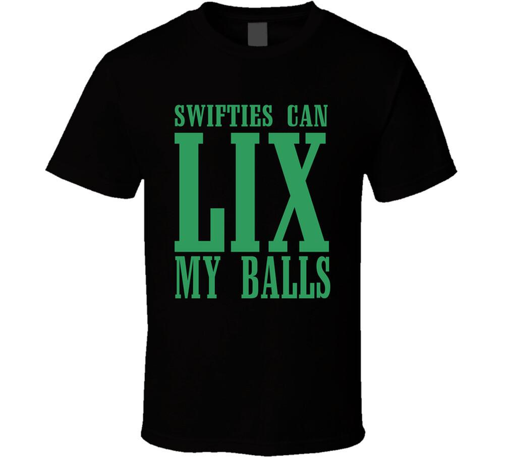 Swifties Can Lix My Balls C.j. Gardner-johnso wbr/ n Fan T Shirt Mens Womens Tees Top S
Swifties Can Lix My Balls C.j. Gardner-johnso wbr/ n Fan T Shirt Mens Womens Tees Top S