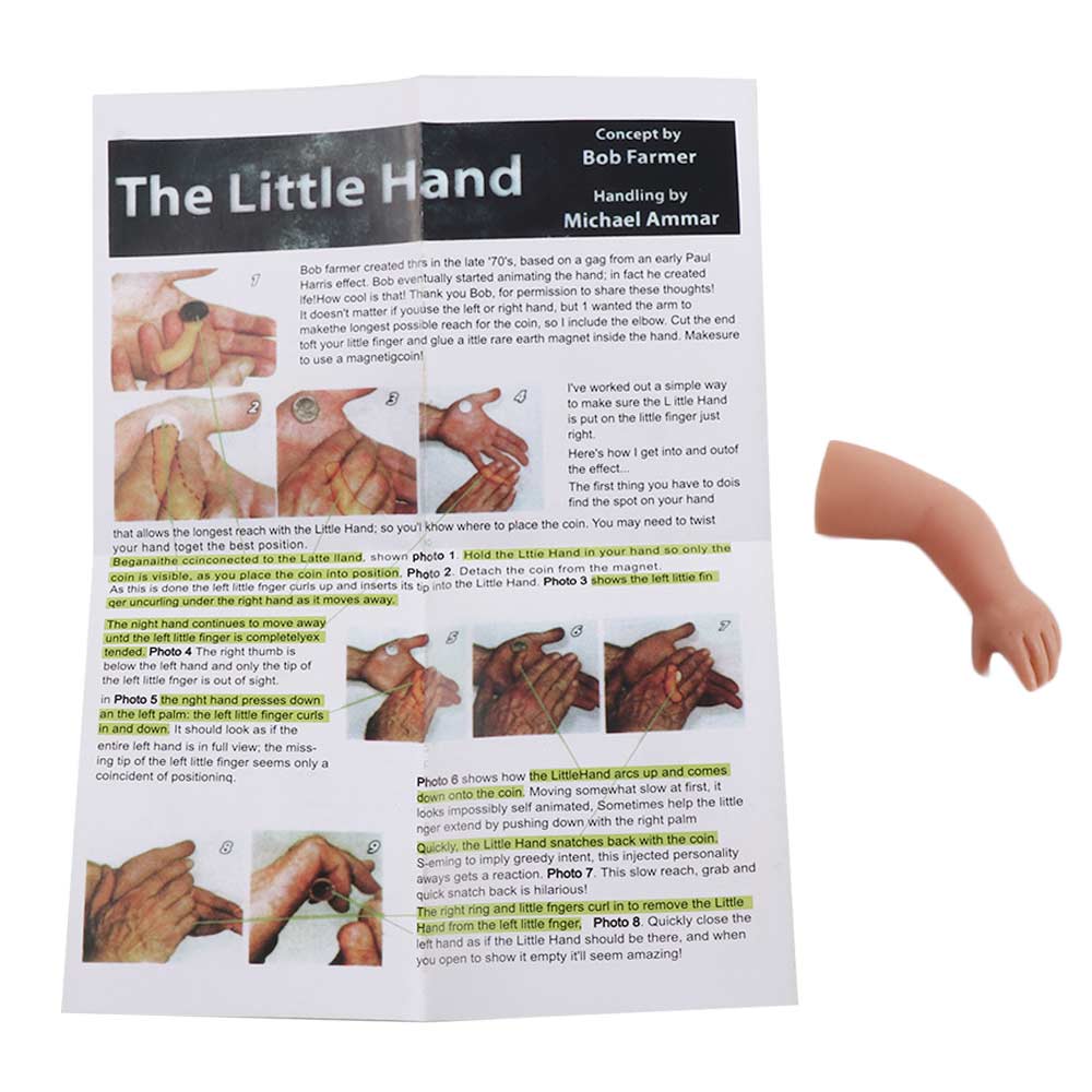 Disappear Prank Joke Magic Tricks Little Doll Hand The Little Hand Magic Small Hand Magic Props
Disappear Prank Joke Magic Tricks Little Doll Hand The Little Hand Magic Small Hand Magic Props