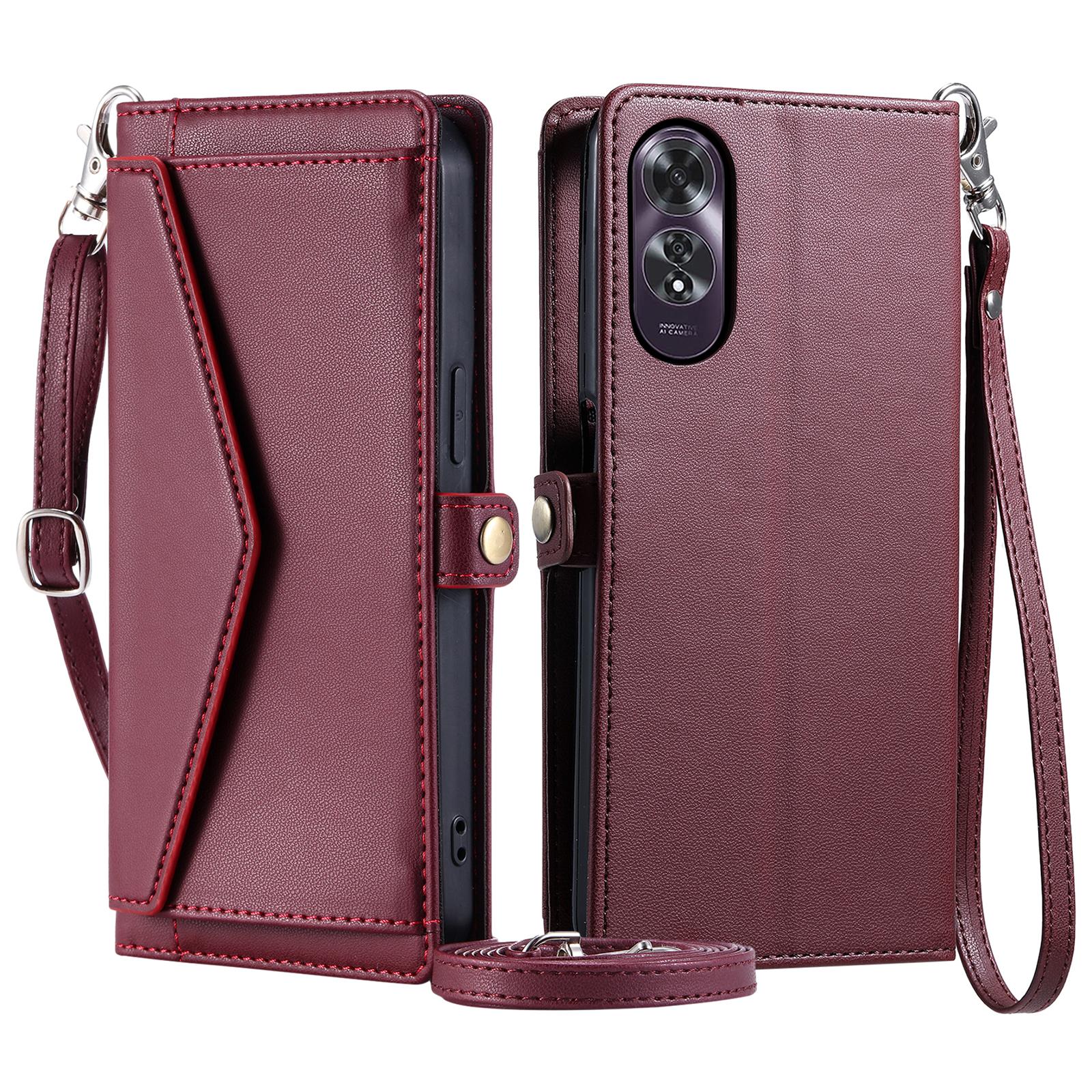 For Oppo A60 4G Leather Case Wallet Stand Phone Cover with Straps C
For Oppo A60 4G Leather Case Wallet Stand Phone Cover with Straps C