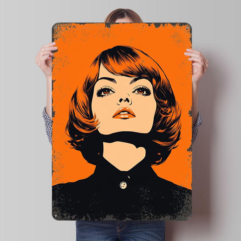 Retro Woman Metal Poster Customized Wall Art Retro Vintage Tinplate Signs for Wand Deko House Decor Coffee Bar Accessories Room 7.9x11.8In(20x30cm)
Retro Woman Metal Poster Customized Wall Art Retro Vintage Tinplate Signs for Wand Deko House Decor Coffee Bar Accessories Room 7.9x11.8In(20x30cm)