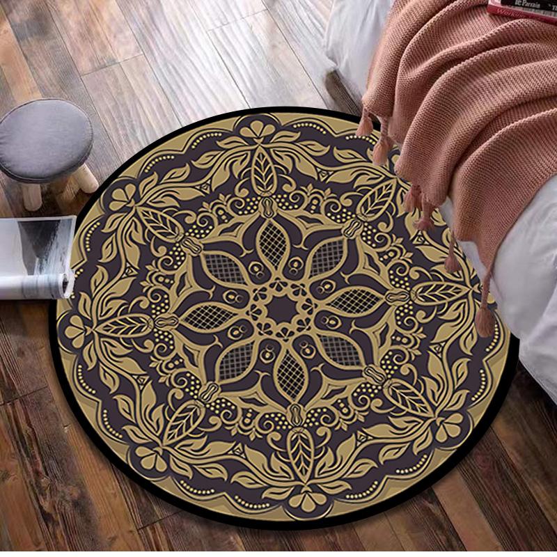 Mandala Circular Rug - Office Decorative Carpet For Living Room Bedroom Door Mat Floor Rug Computer Chair Area Rug 80x80cm( 31x31in)
Mandala Circular Rug - Office Decorative Carpet For Living Room Bedroom Door Mat Floor Rug Computer Chair Area Rug 80x80cm( 31x31in)