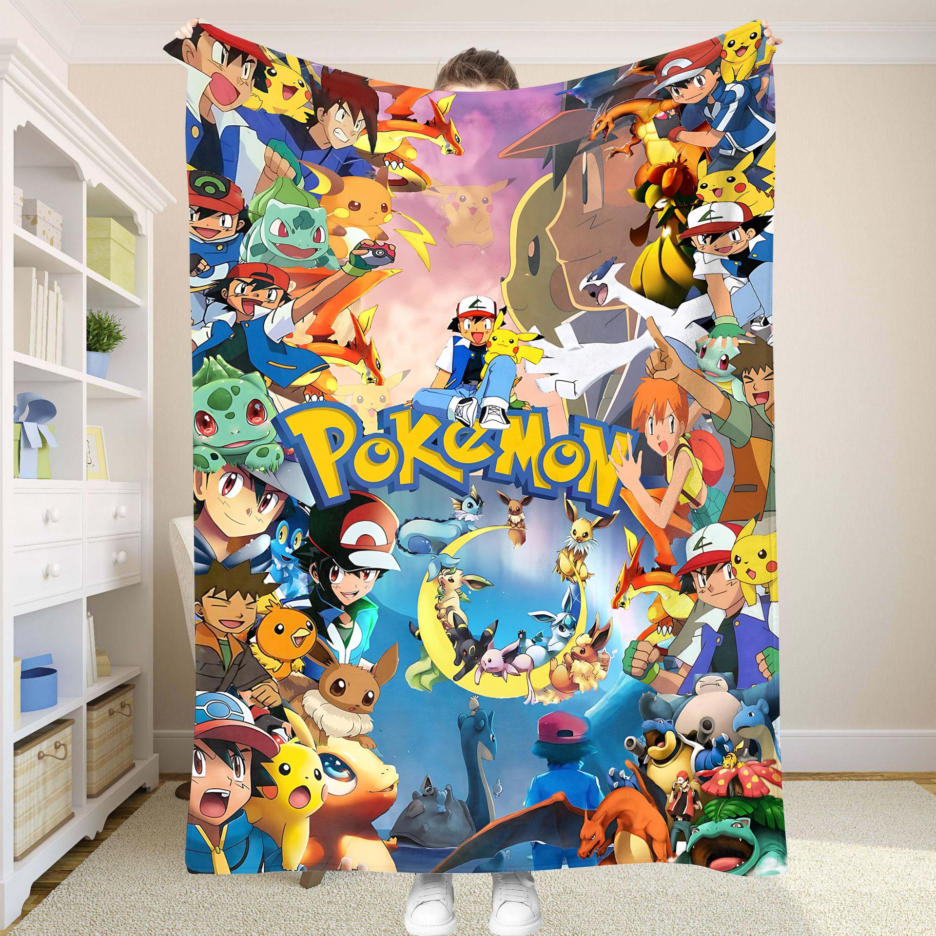 Anime Blanket P-pokemones Sofa Blankets & Throws Fluffy Soft Blankets for Baby Bedspread on the Bed Home and Decoration Cooling 30x40in
Anime Blanket P-pokemones Sofa Blankets & Throws Fluffy Soft Blankets for Baby Bedspread on the Bed Home and Decoration Cooling 30x40in