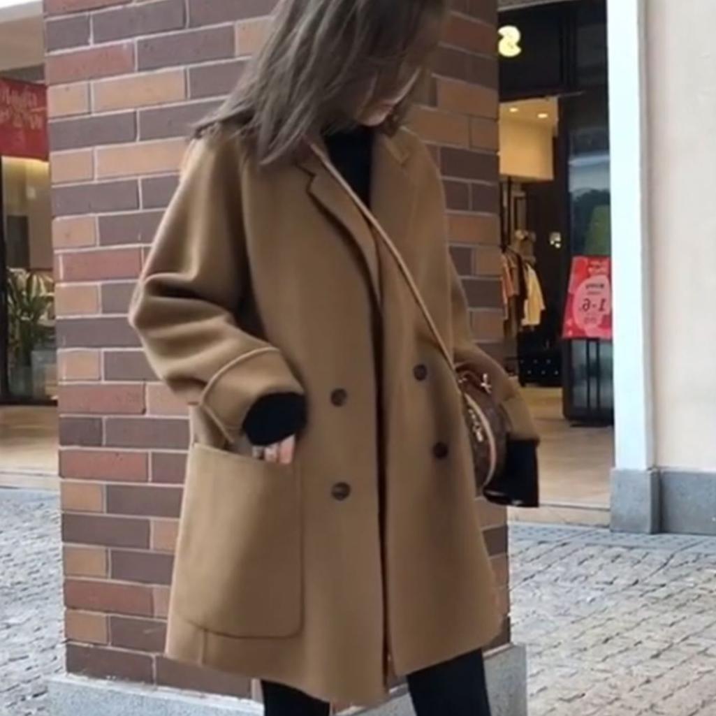 Новое поступление осень-зима большой карман миниатюрная куртка женская свободного кроя средней длины пряжа пальто женский блейзер L хаки
Новое поступление осень-зима большой карман миниатюрная куртка женская свободного кроя средней длины пряжа пальто женский блейзер L хаки