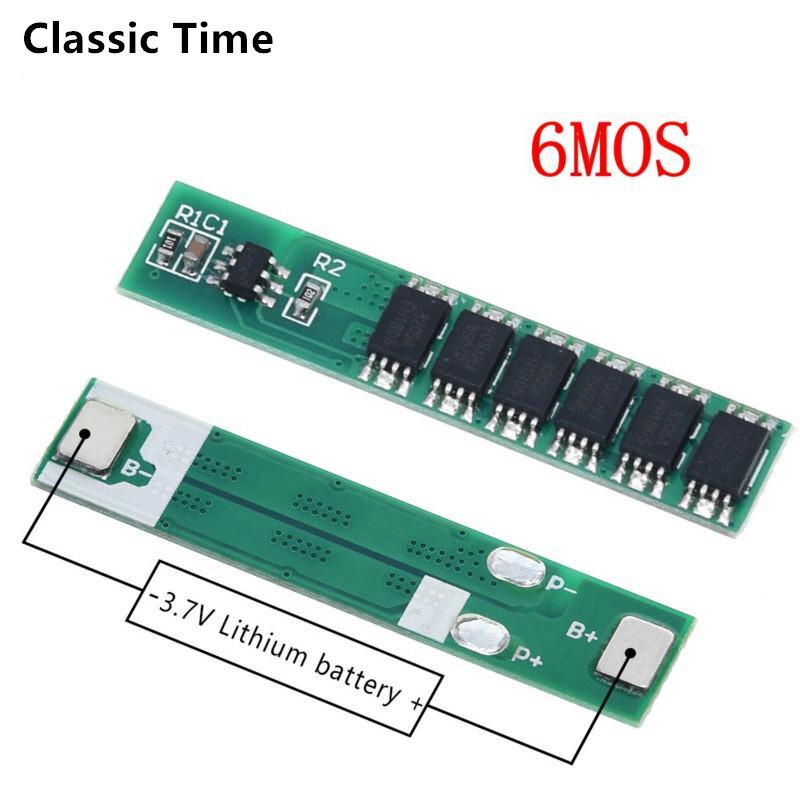 1S 7.5A 10A 15A 3.7V Li-ion 3 4 6MOS BMS PCM Плата захисту батареї PCM для літієвої батареї Lion 18650 6MOS
1S 7.5A 10A 15A 3.7V Li-ion 3 4 6MOS BMS PCM Плата захисту батареї PCM для літієвої батареї Lion 18650 6MOS