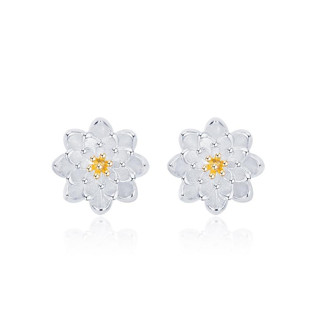 Elegant Lotus Blossom Earrings Dainty Floral Accessories for Girls
Elegant Lotus Blossom Earrings Dainty Floral Accessories for Girls